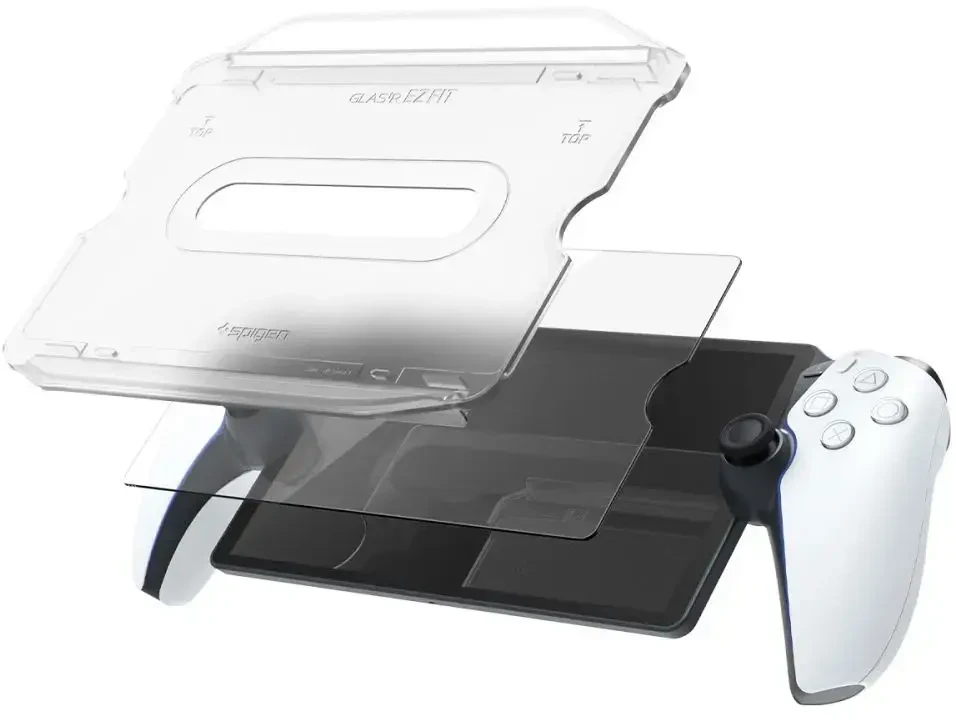 Spigen Glass tR EZ Fit – PlayStation Portal nuotolinio valdymo grotuvas