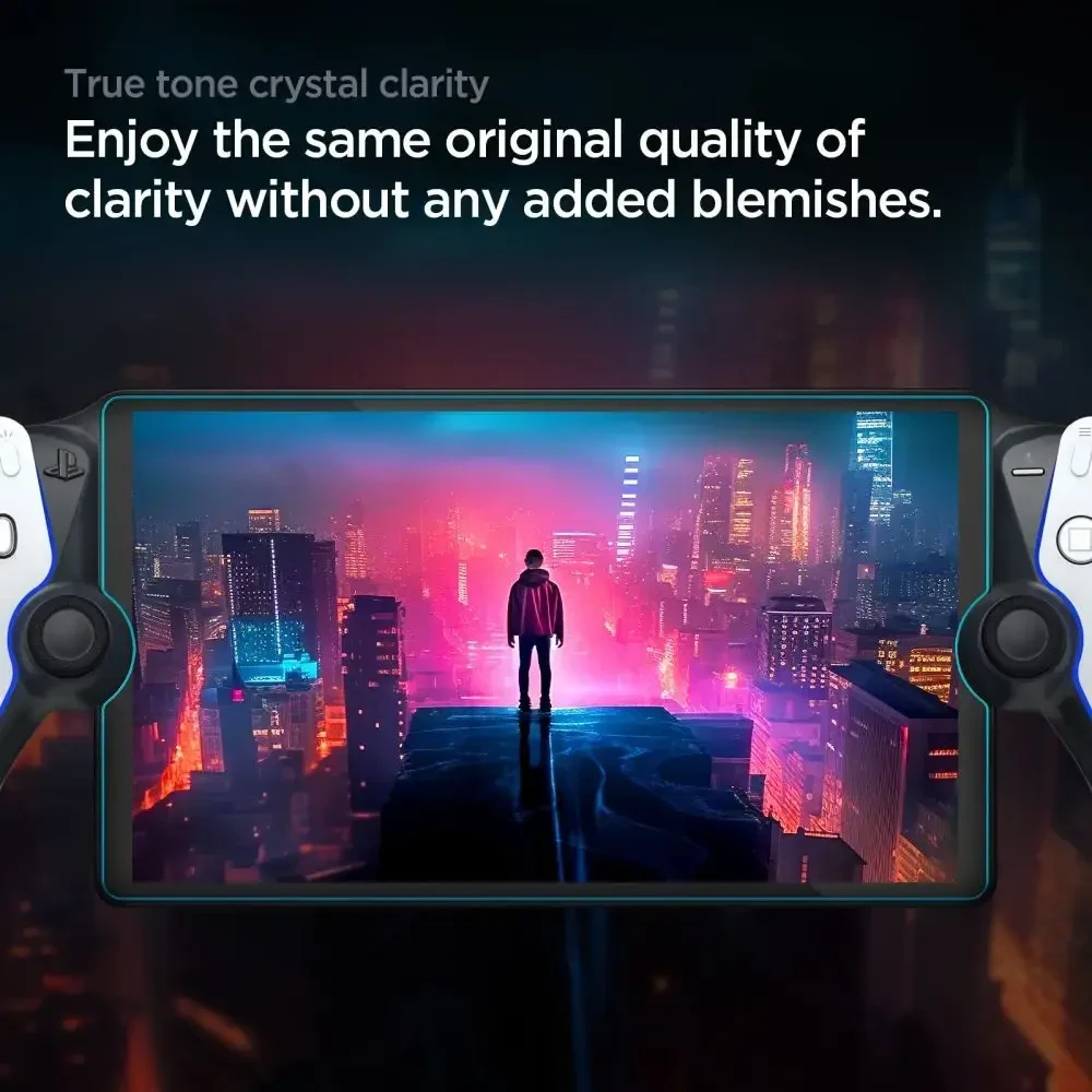 Spigen Glass tR EZ Fit – PlayStation Portal nuotolinio valdymo grotuvas