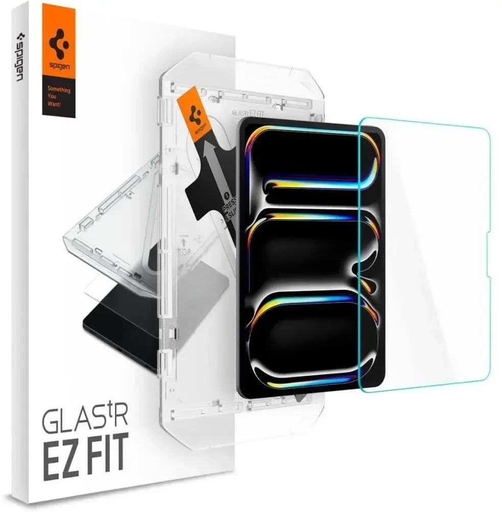 Spigen Glas.tR EZ Fit Apsauginis stiklas skirtas iPad Pro 11'' 2024