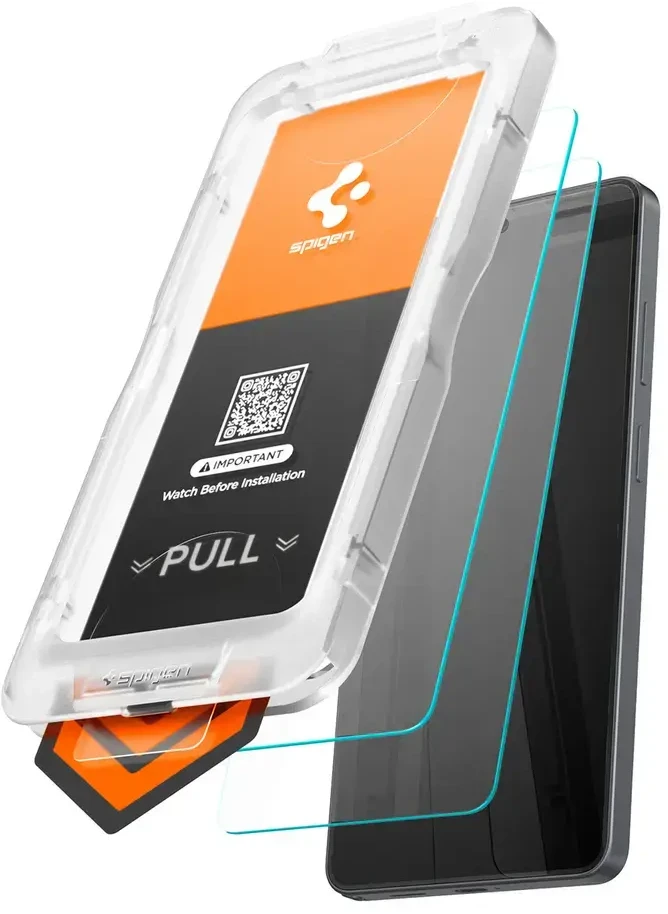 Spigen Glas.Tr Ez Fit Pro Anti Reflection Apsauginis stiklas 2-pack skirtas Samsung Galaxy S26 Ultra