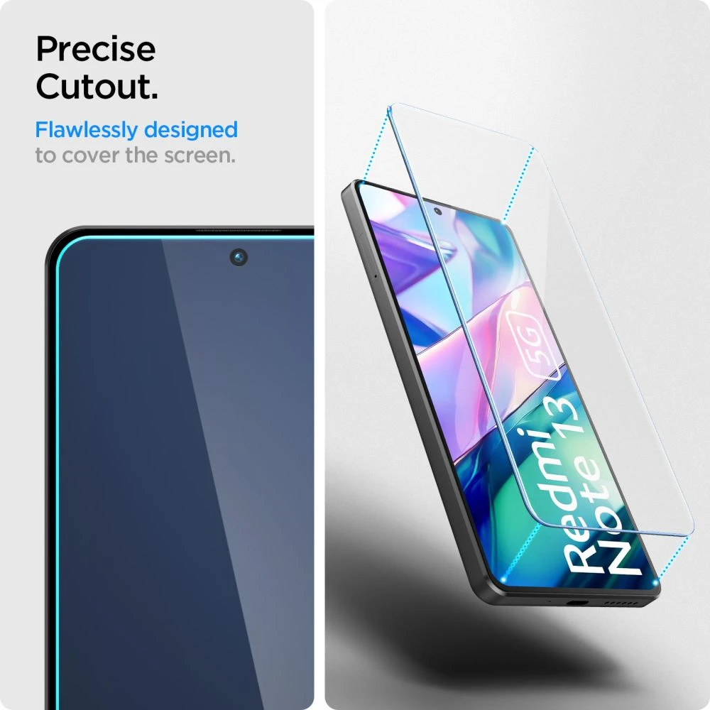 Spigen Glas.TR Slim 2 vnt. – Apsauginis stiklas skirtas Xiaomi Redmi Note 13 5G (2 pieces)