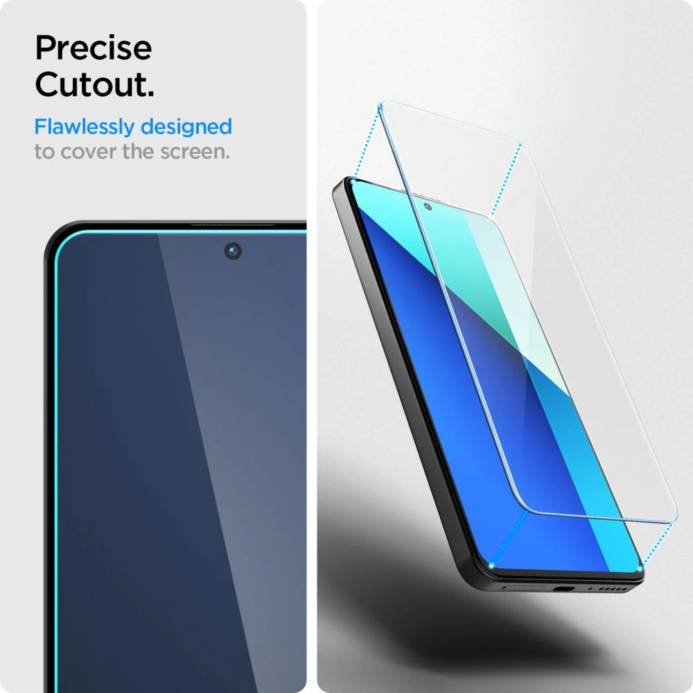 Spigen Glas.TR Slim 2 vnt. – Apsauginis stiklas skirtas Xiaomi Redmi Note 13 4G / LTE (2 pieces)