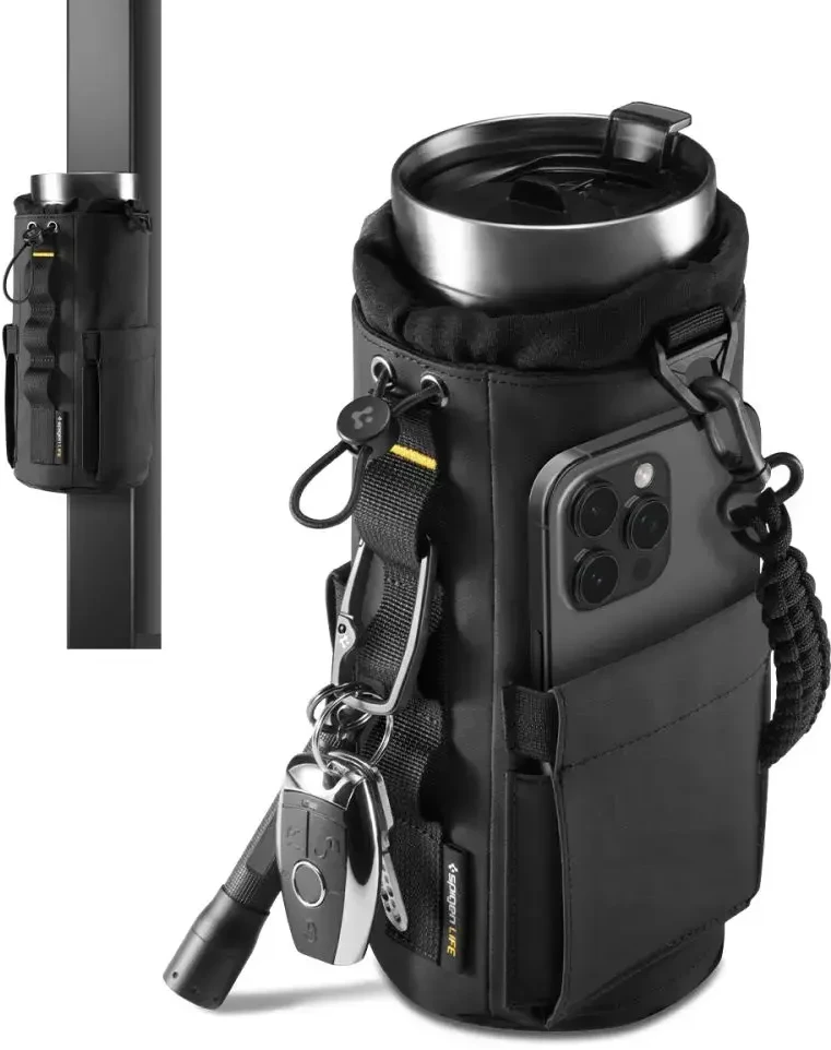 Spigen Tumbler Bag, juodas