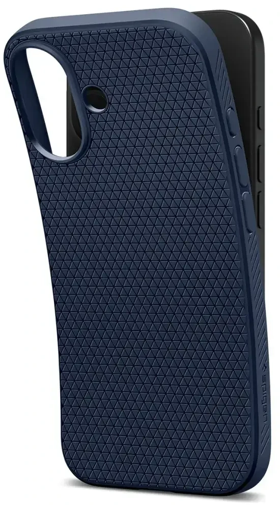 „Spigen Liquid Air“ dėklas, skirtas „iPhone 17“ - Mėlyna