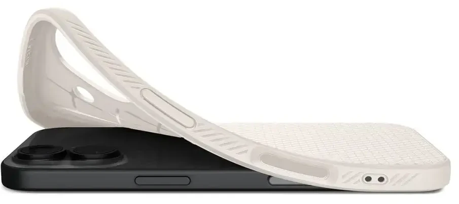Spigen Liquid Air dėklas iPhone 17 - titaninis