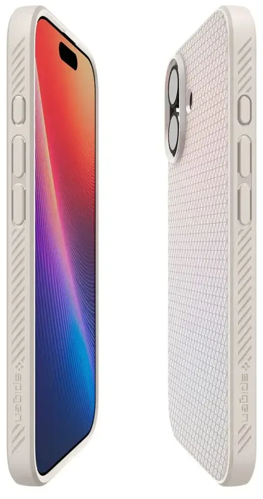 Spigen Liquid Air dėklas iPhone 17 - titaninis