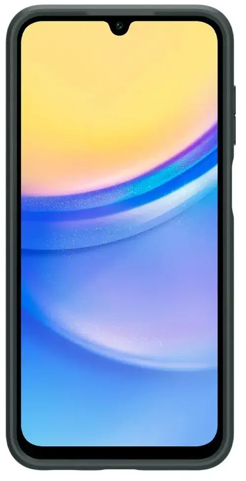 Dėklas Spigen Liquid Air case for Samsung Galaxy A15 4G | 5G - dark žalias