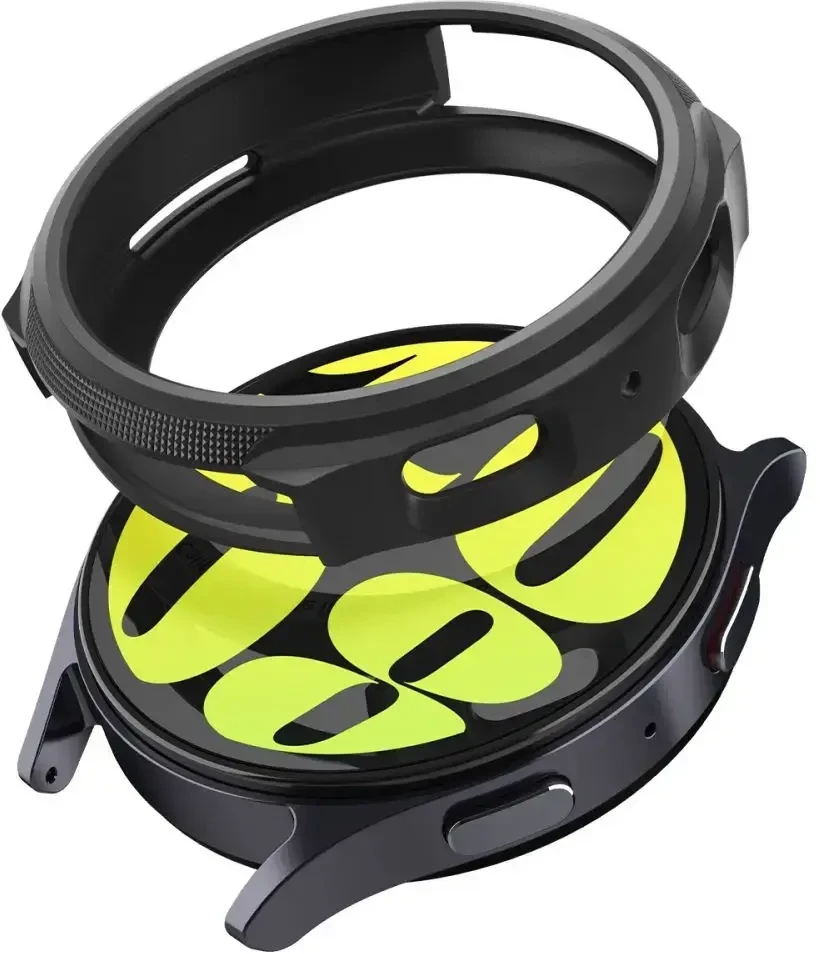 „Spigen Liquid Air®“ dėklas, skirtas „Samsung Galaxy Watch 7“ 40 mm (matinis juodas)