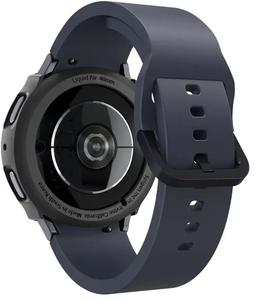 „Spigen Liquid Air®“ dėklas, skirtas „Samsung Galaxy Watch 7“ 40 mm (matinis juodas)