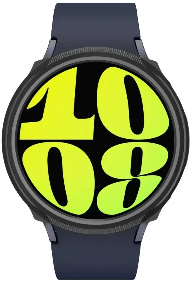 „Spigen Liquid Air®“ dėklas, skirtas „Samsung Galaxy Watch 7“ 40 mm (matinis juodas)