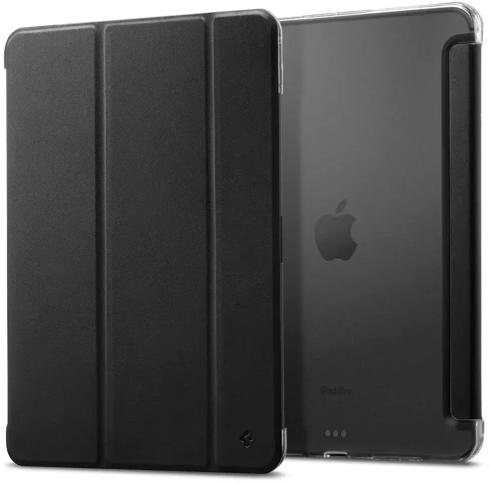 Spigen Liquid Air dėklas skirtas Apple iPad Pro 11” 5 / 6 2024-2025 juodos spalvos