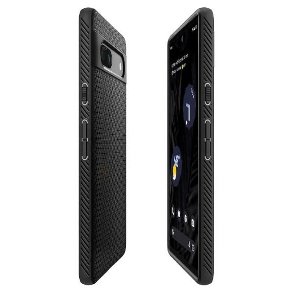 Spigen Liquid Air dėklas skirtas Google Pixel 7a, spalva - Matte Black