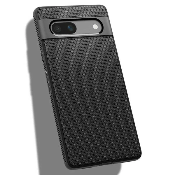 Spigen Liquid Air dėklas skirtas Google Pixel 7a, spalva - Matte Black