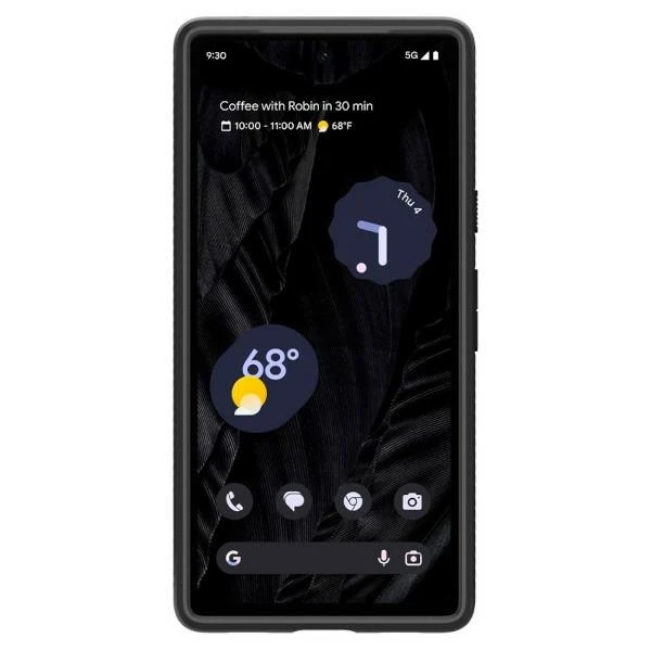 Spigen Liquid Air dėklas skirtas Google Pixel 7a, spalva - Matte Black