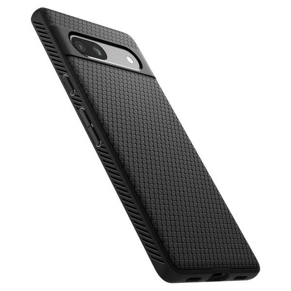 Spigen Liquid Air dėklas skirtas Google Pixel 7a, spalva - Matte Black