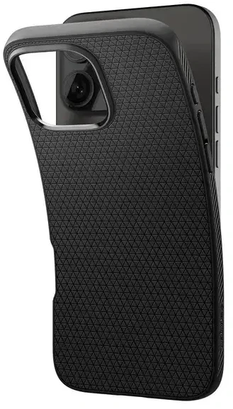 Dėklas Spigen Liquid Air iPhone 16 Pro Max juoda matte juodas ACS07988