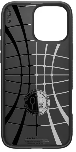Dėklas Spigen Liquid Air iPhone 16 Pro Max juoda matte juodas ACS07988