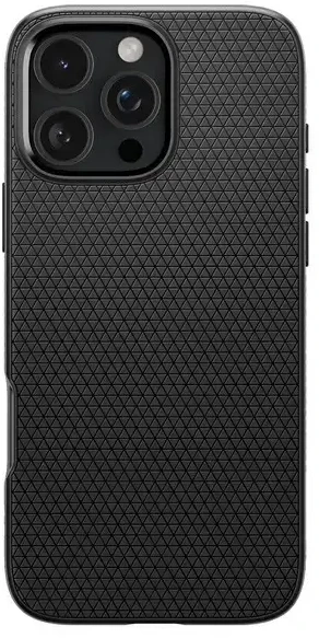 Dėklas Spigen Liquid Air iPhone 16 Pro Max juoda matte juodas ACS07988