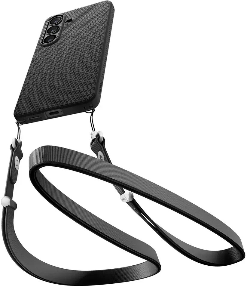 Spigen Liquid Air Mag MagSafe dėklas skirtas Samsung Galaxy S26 – juodos spalvos