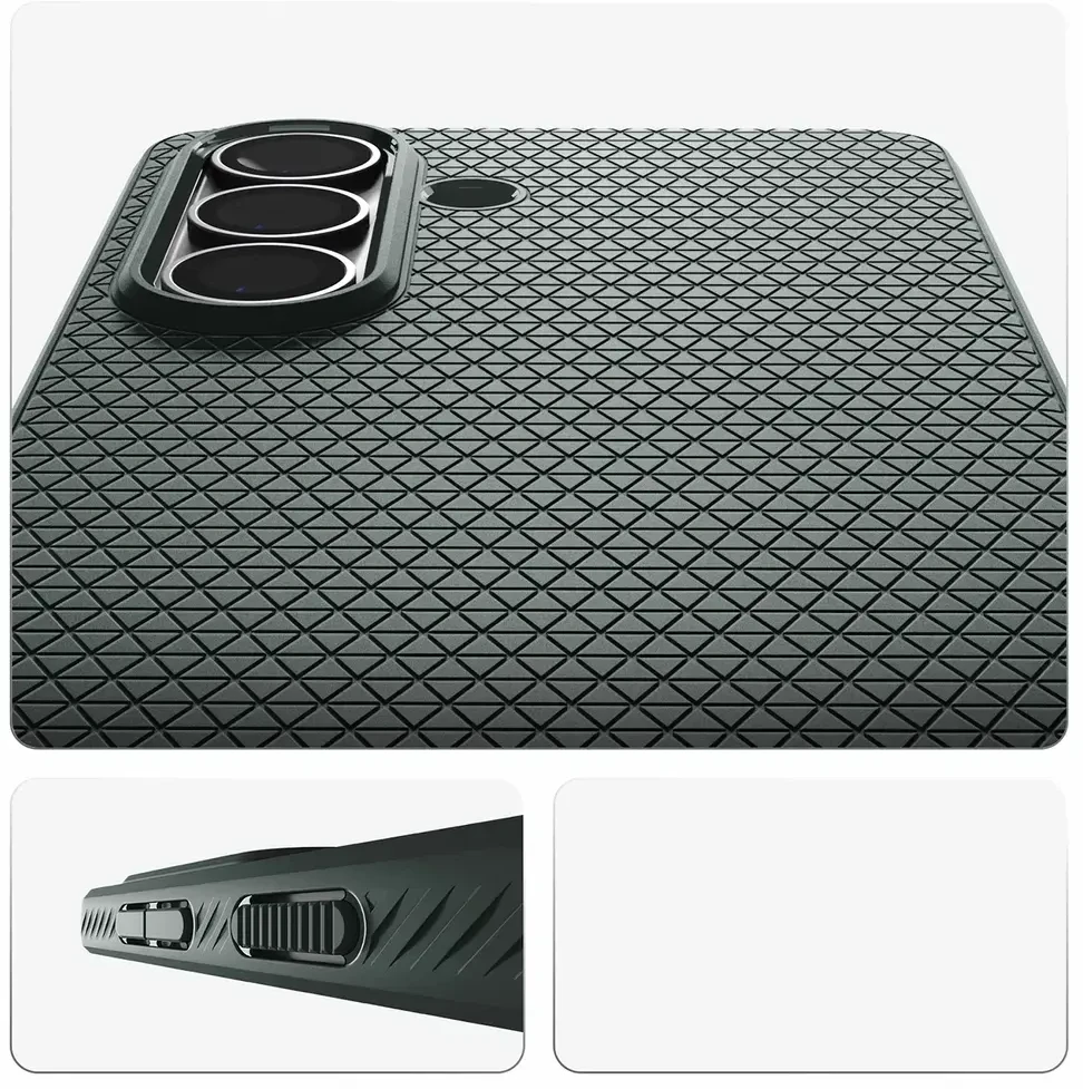 Spigen Liquid Air Mag MagSafe dėklas skirtas Samsung Galaxy S26+ – žalios spalvos