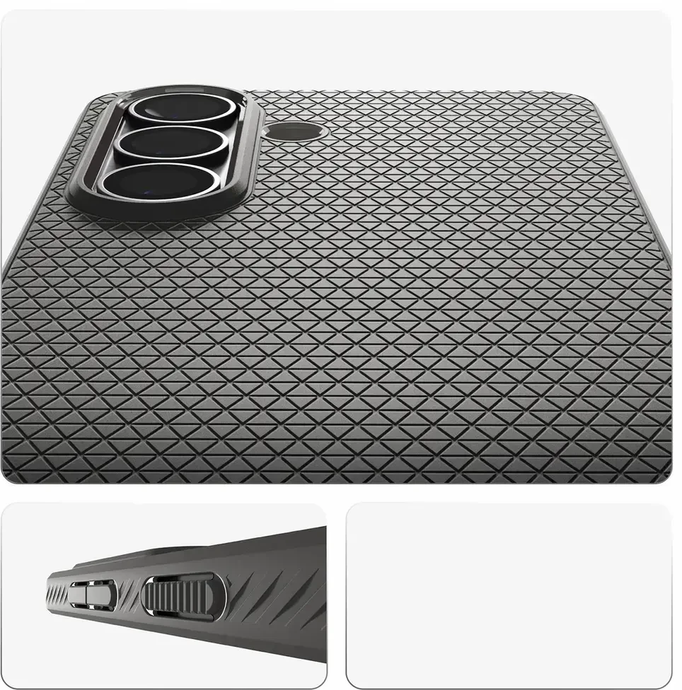 Spigen Liquid Air Mag MagSafe dėklas skirtas Samsung Galaxy S26 – pilkos spalvos