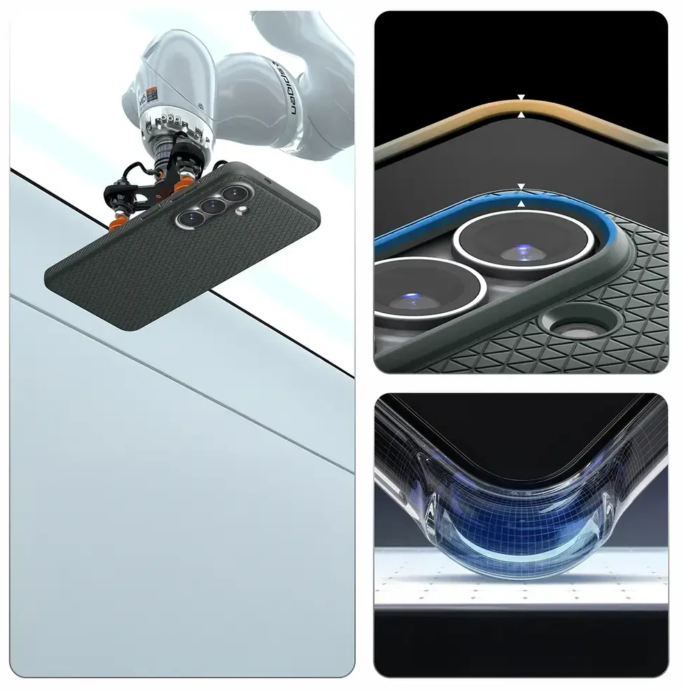 Spigen Liquid Air Mag MagSafe dėklas skirtas Samsung Galaxy S26+ – žalios spalvos