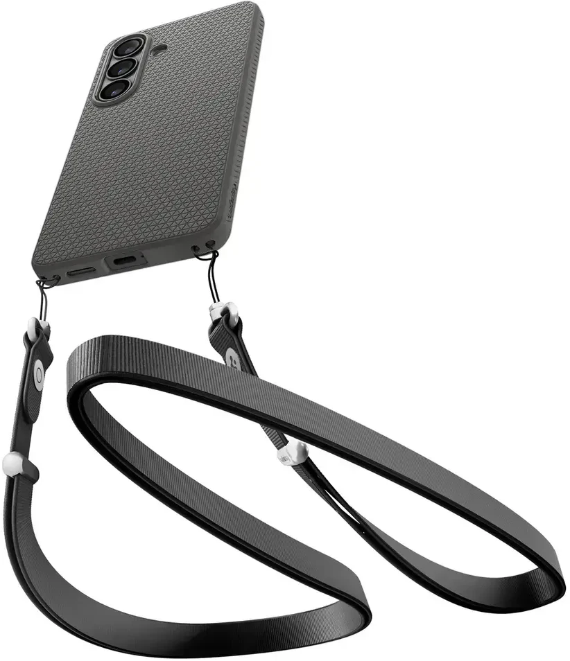 Spigen Liquid Air Mag MagSafe dėklas skirtas Samsung Galaxy S26 – pilkos spalvos