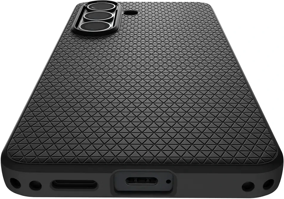 Spigen Liquid Air dėklas skirtas Samsung Galaxy S26+ – Matte juodos spalvos