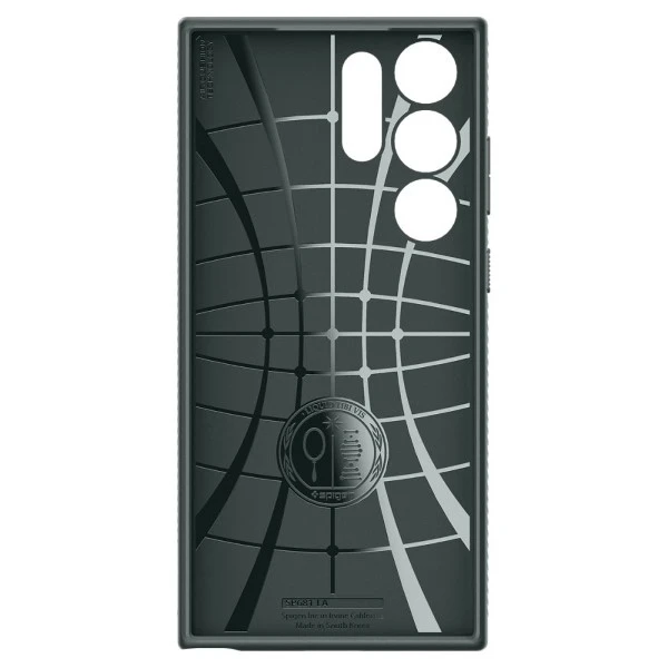 Spigen Liquid Air dėklas skirtas Samsung Galaxy S23 Ultra, spalva - Abyss Green