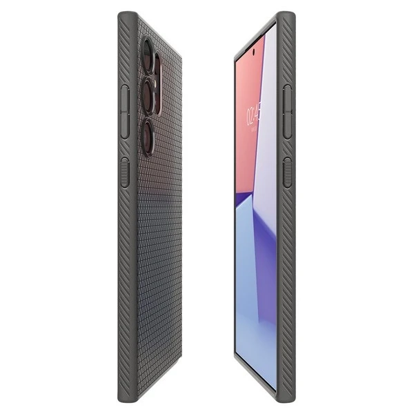 Spigen Liquid Air dėklas skirtas Samsung Galaxy S24 Ultra, spalva - Granite Gray