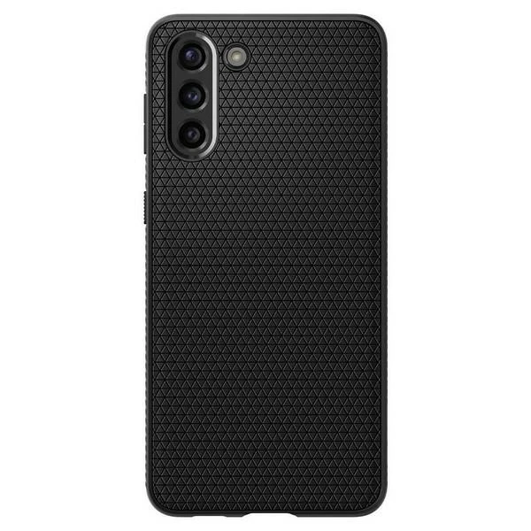 Dėklas Spigen Liquid Air, juodas - Galaxy S21+