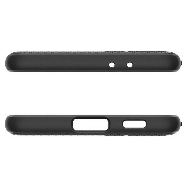 Dėklas Spigen Liquid Air, juodas - Galaxy S21+
