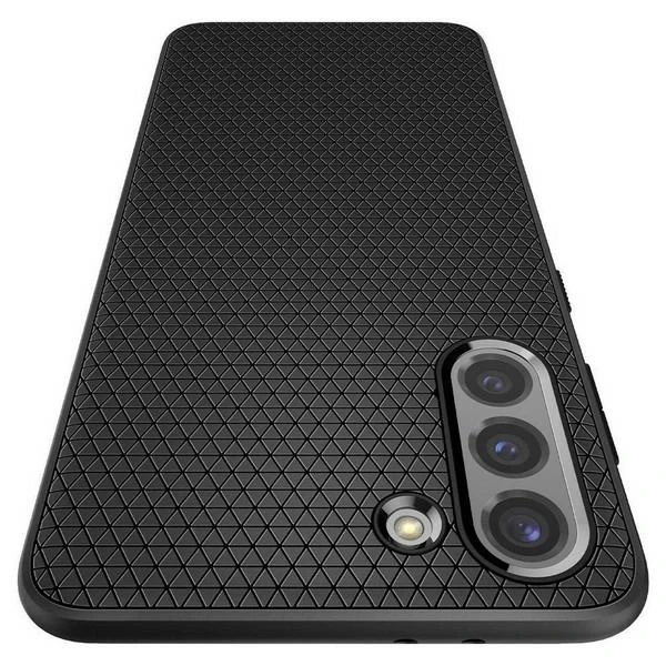 Dėklas Spigen Liquid Air, juodas - Galaxy S21+