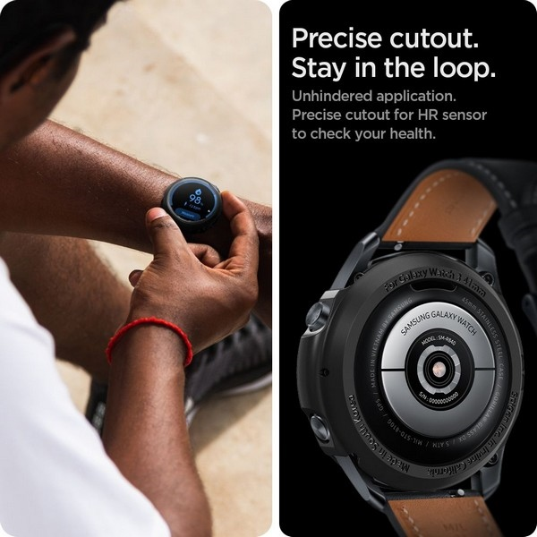 SPIGEN LIQUID AIR GALAXY WATCH 3 41MM MATINE Juodas