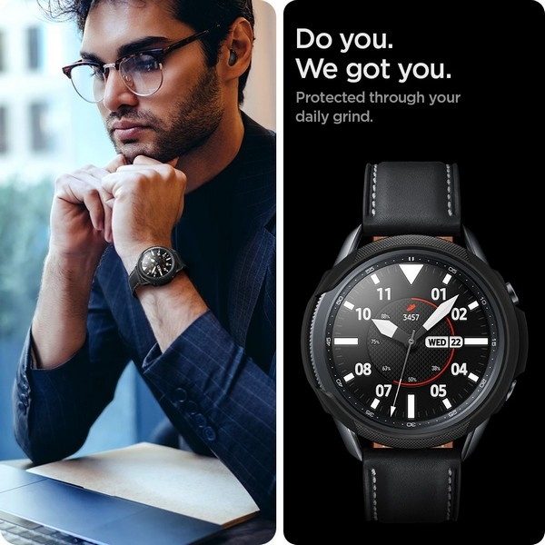 SPIGEN LIQUID AIR GALAXY WATCH 3 41MM MATINE Juodas