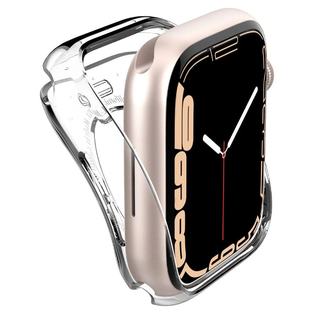 Išmaniojo laikrodžio Apple 4/5/6/7/SE ekrano rėmelis, Skaidrus, 40/41mm