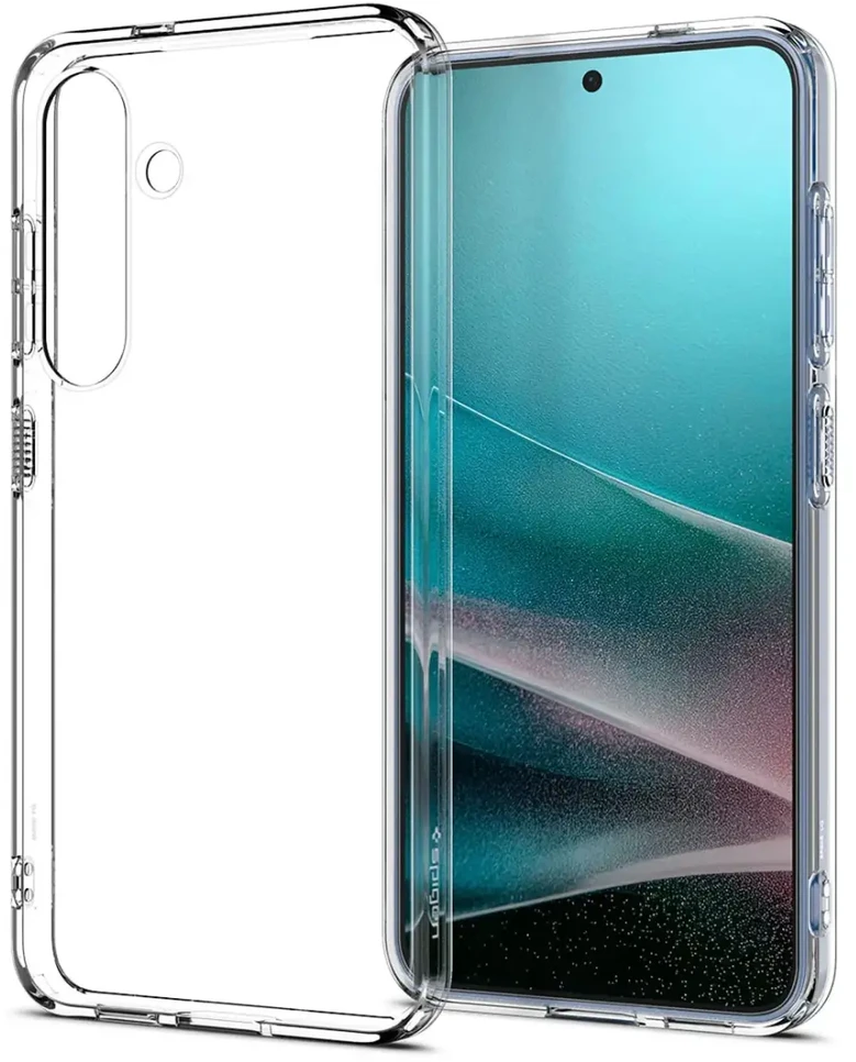 Spigen Liquid Crystal Samsung Galaxy S25 – dėklas telefonui skaidrus