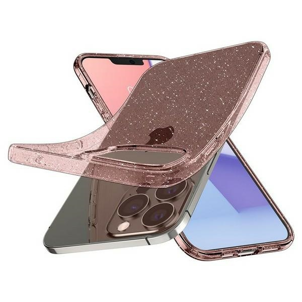 Spigen Telefono dėklas Liquid Cristal, skirtas iPhone 13 Pro, rožinis