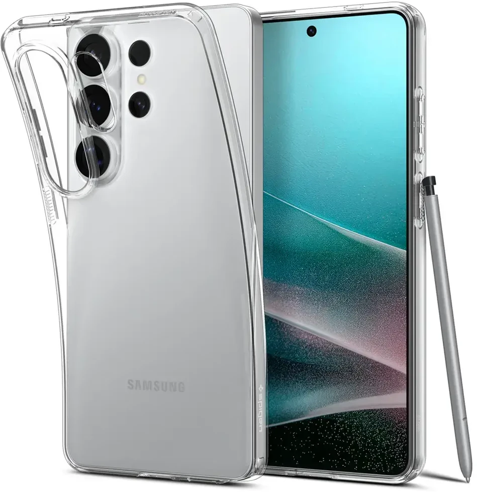 Spigen Liquid Crystal dėklas skirtas Samsung Galaxy S26 Ultra – skaidrus
