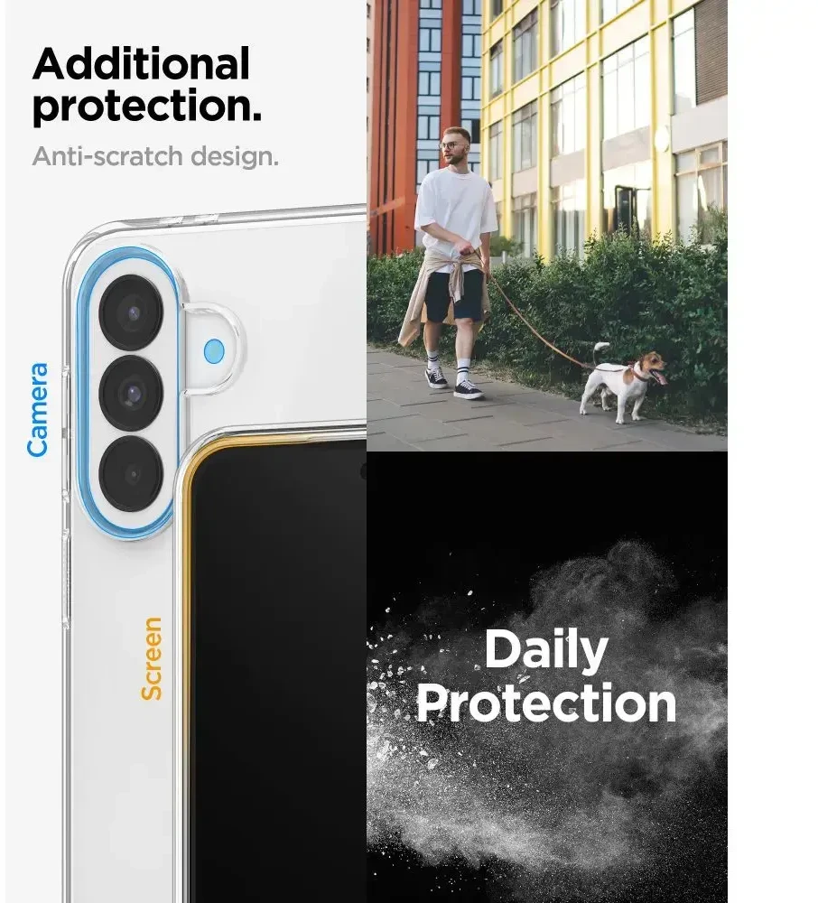 Spigen LIQUID CRYSTAL Samsung Galaxy A37 5G SKAIDRUS dėklas