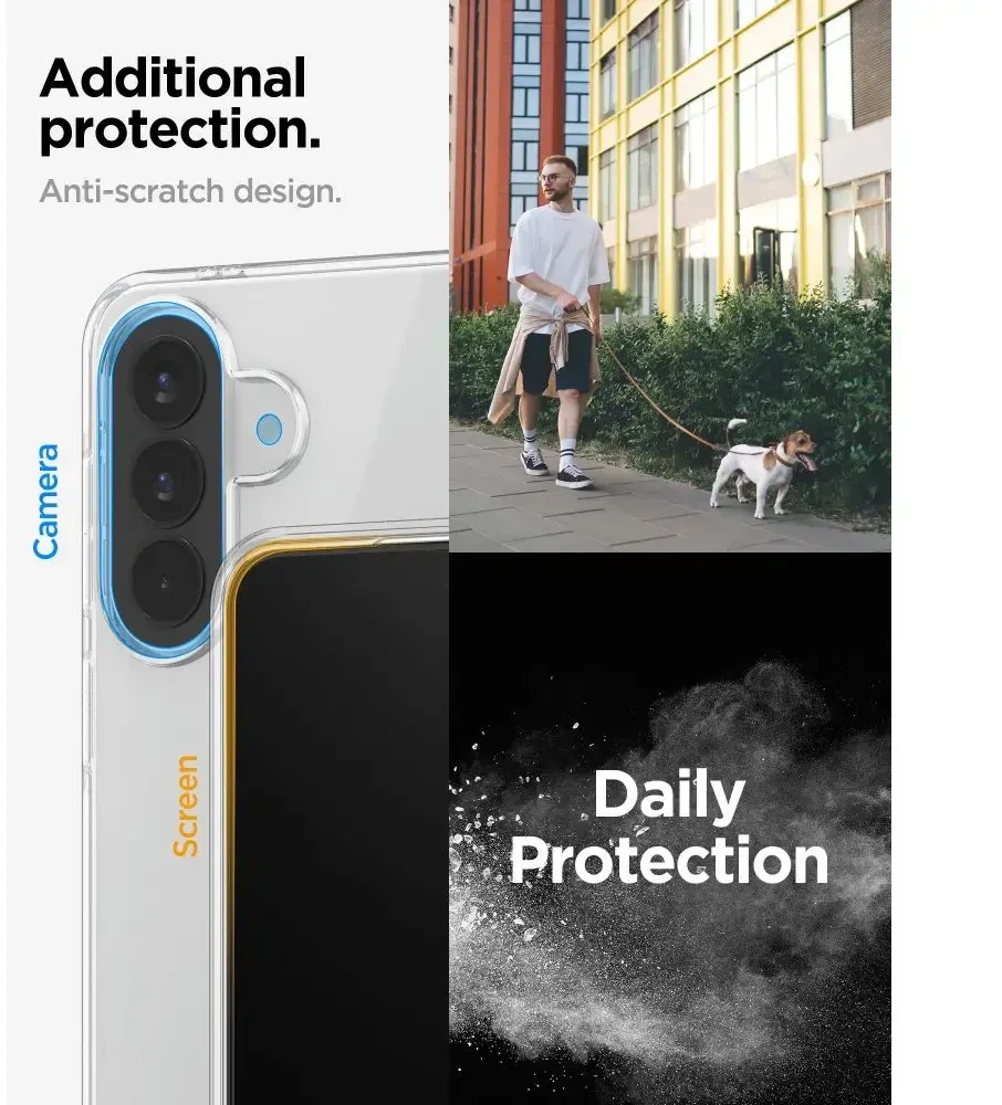 Spigen LIQUID CRYSTAL Samsung Galaxy A57 5G SKAIDRUS dėklas