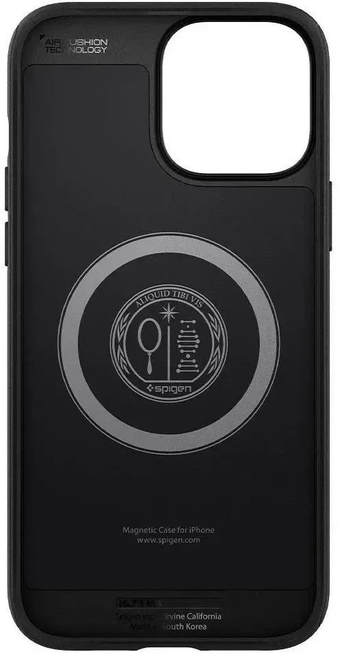 Spigen Armor Magsafe dėklas, skirtas iPhone 13 Pro matte juodos spalvos
