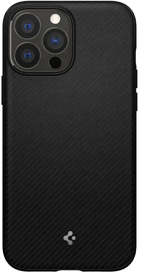Spigen Armor Magsafe dėklas, skirtas iPhone 13 Pro matte juodos spalvos