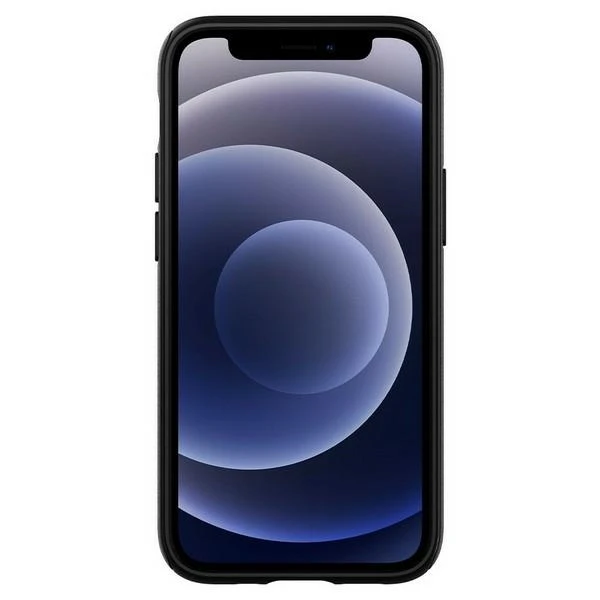 Spigen Mag Armor dėklas, skirtas iPhone 12 / 12 Pro matinės juodos spalvos