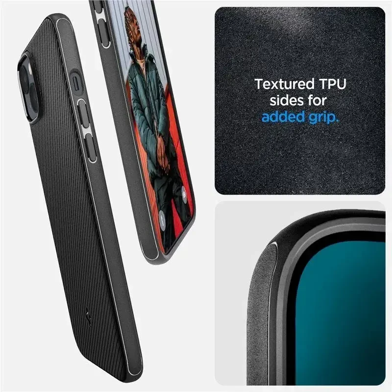 Spigen Mag Armor Apple iPhone 14 Plus dėklas telefonui juodos spalvos