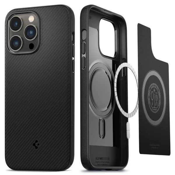 Spigen Mag Armor – dėklas skirtas Apple iPhone 14 Pro Max Juodas