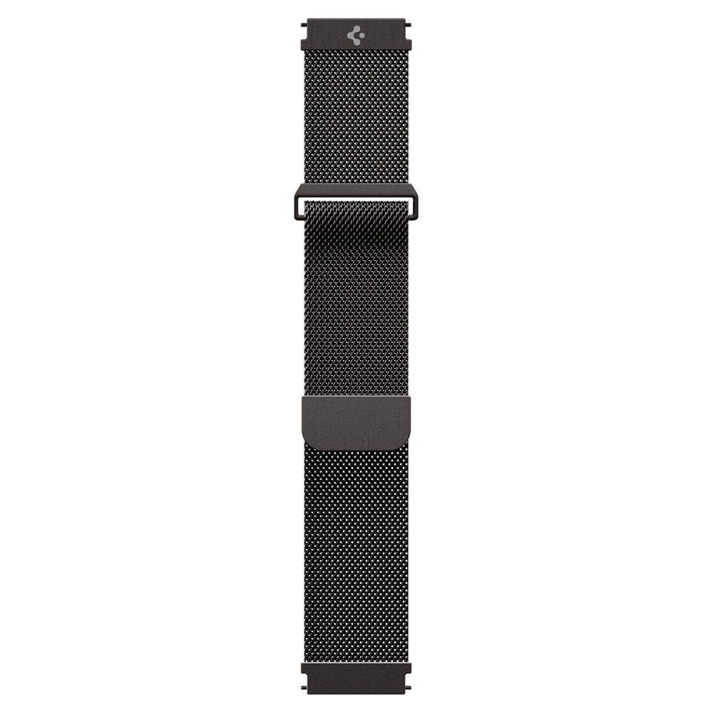 Dėklas „Spigen Metal Fit Pro“, grafito spalvos – „Apple Watch 9/8/7“ (45 mm)