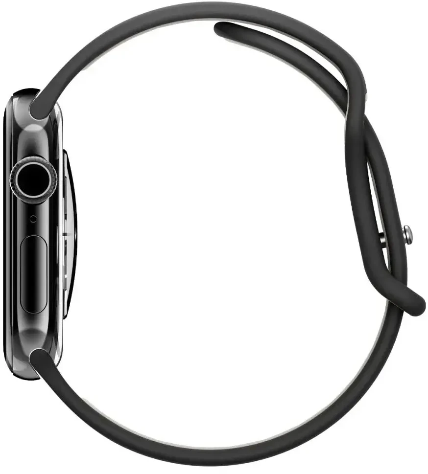 Juoda apyrankė Apple Watch 6 / 7 / 8 / 9 / 10 / SE ( 40/ 41/ 42 mm) laikrodžiui „Spigen Nano Pop”