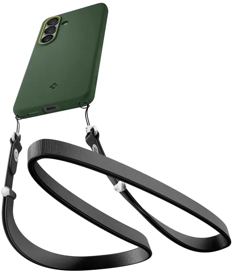 Spigen Nano Pop Mag MagSafe dėklas skirtas Samsung Galaxy S26 – žalios spalvos