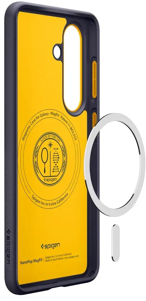Spigen Nano Pop Mag MagSafe dėklas skirtas Samsung Galaxy S26 – mėlynos spalvos